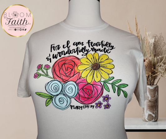 Fearfully and wonderfully made cream/natural color shirt