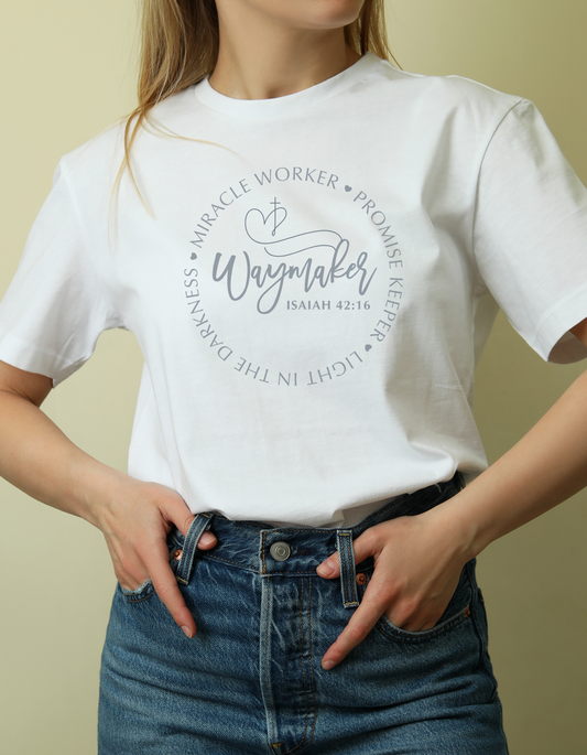 Waymaker, Miracle Worker, Light in the Darkness Unisex Shirt