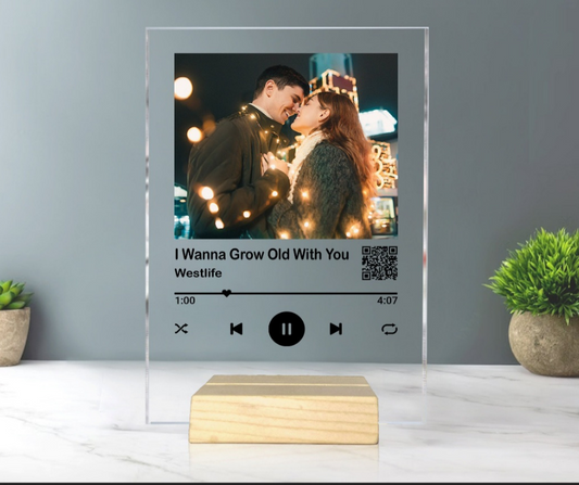 Couples favorite song plaque