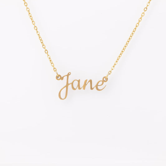 Personalized Name Necklace. Great gift for daughter, mom, or friend.