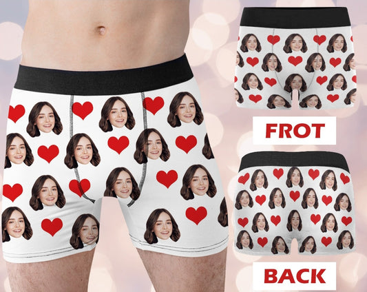 Personalized brief for Valentine's Day